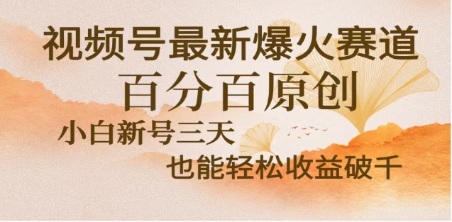 视频号独家玩法，老年养生赛道，无脑搬运爆款视频，日入2000+-知一项目网